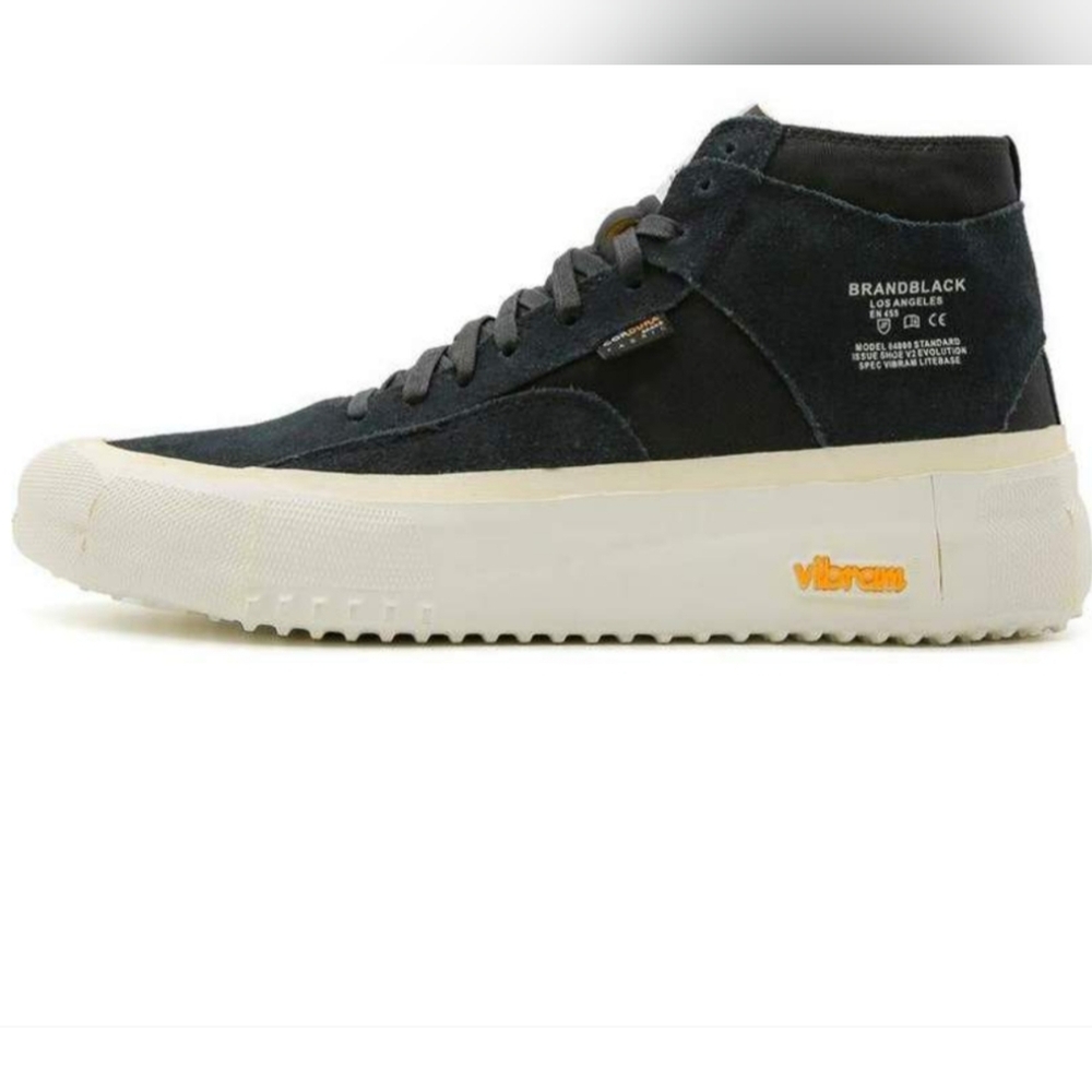 Brandblack Capo Shoe Wraptech Sneaker Hightop Vibram Durable Aged Bottom  7